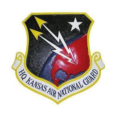 HQ Kansas Air National Guard Seal Plaque
