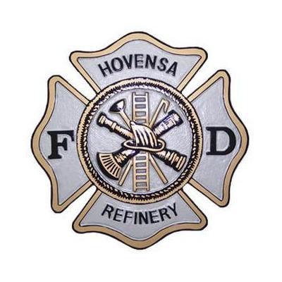 Hovensa Fire Department Seal Plaque