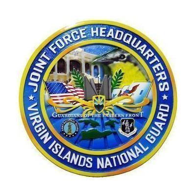 Joint Force Headquarters Virgin Islands Seal Plaque