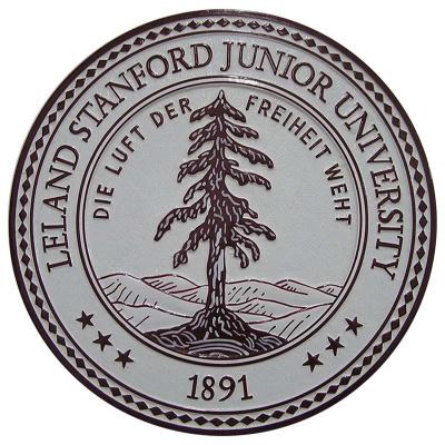 Leland Stanford University Seal Plaque