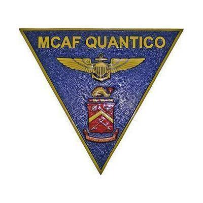 MCAF Quantico Patch Plaque