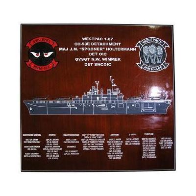 Marine Heavy Helicopter Squadron 466 Deployment Plaque