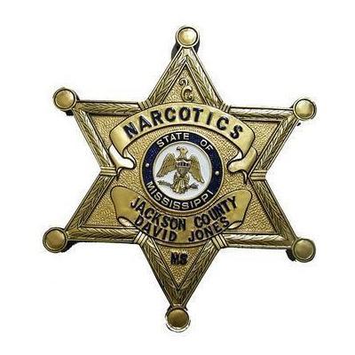 Narcotics Agent Badge Plaque