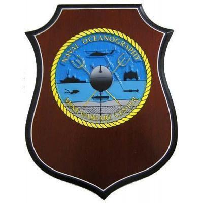Naval Oceanography AA Shield Plaque