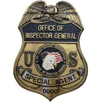 Office of Inspector General Badge Plaque
