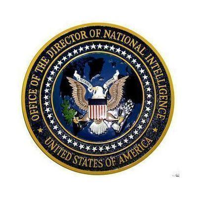 Office of the Director Of National Intelligence Seal Plaque