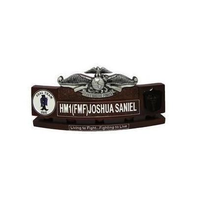 Oversize Insignia Custom Desk Nameplate