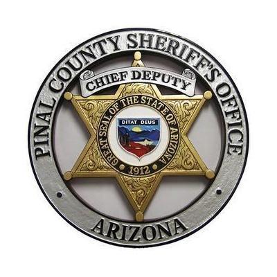 Pinal County Sheriff Office Badge Plaque