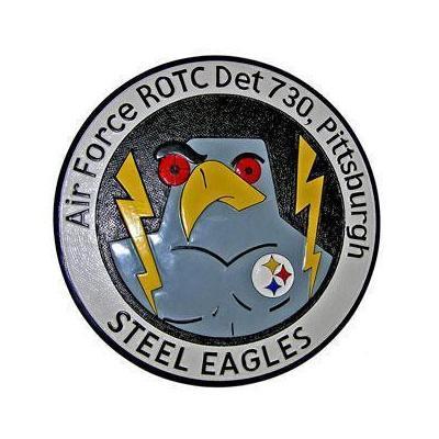 ROTC Det 730 Steel Eagles Plaque