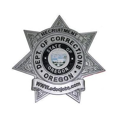 Recruitment Department of Corrections Badge Plaque