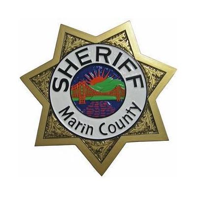 Sheriff Marin County Badge Plaque