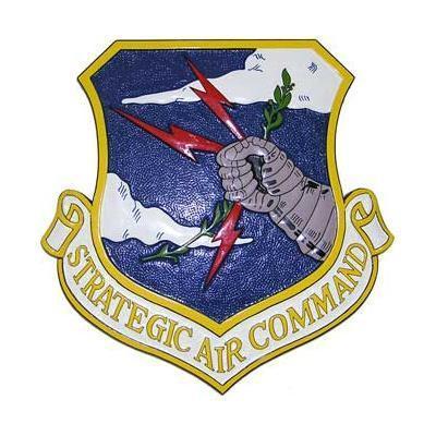 Strategic Air Command Shield Plaque SAC