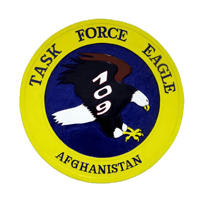 Task Force Eagle Army Deployment Plaque