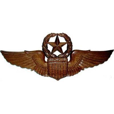 USAF Command Pilot Badge Plaque