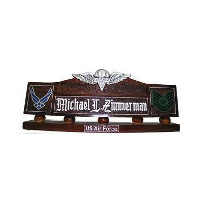 USAF Rigger Desk Nameplate