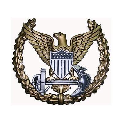 USCG Command Ashore Pin Plaque
