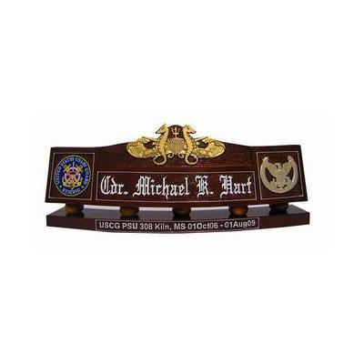 Uscg Custom Desk Nameplate