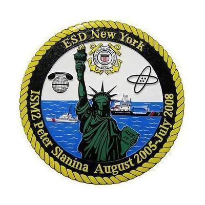 USCG ESD NY Seal Plaque