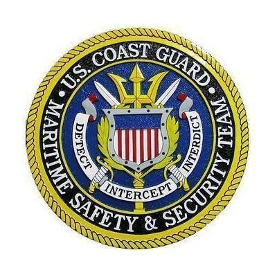 USCG Maritime Safety Security Seal Plaque