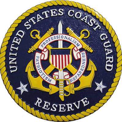 USCG Reserve Seal Plaque