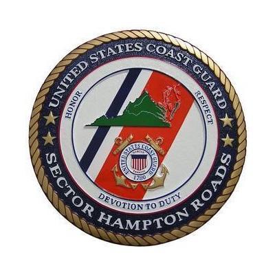 USCG Sector Hampton Roads Seal Plaque