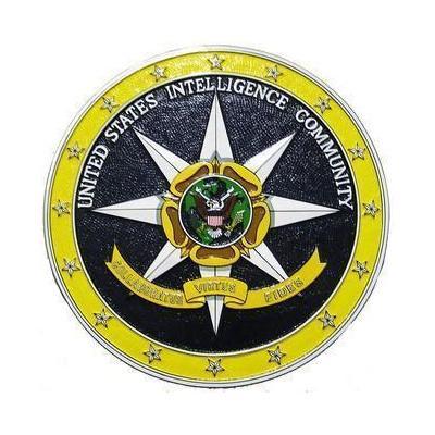 US Intelligence Community Seal Plaque