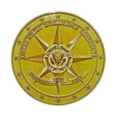 US Intelligence Community V1 Seal Plaque