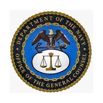 US Navy Office of the General Counsel Seal Plaque
