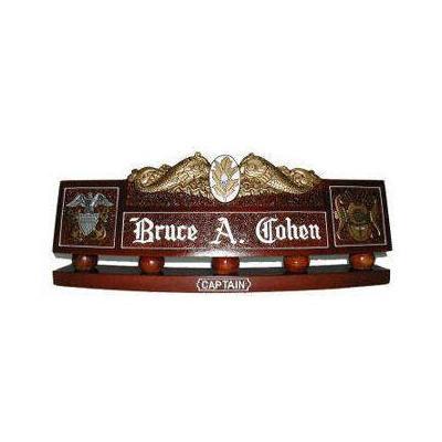 US Navy Submariner Desk Nameplate