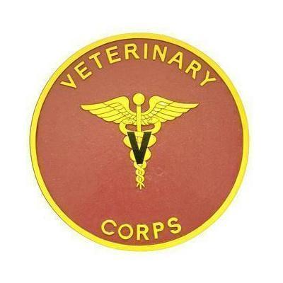 Veterinary Corps Seal Plaque