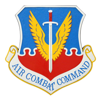 Air Combat Command Seal Plaque