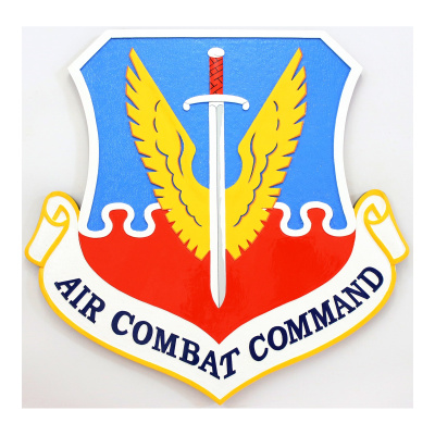 Air Combat Command Seal Plaque — additional product photograph 3296
