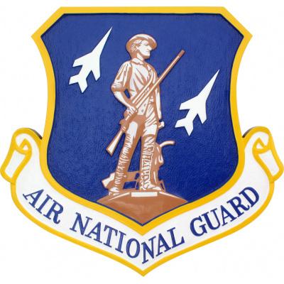 Air National Guard Plaque