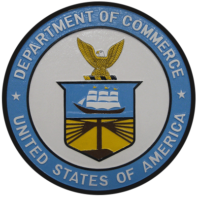 department of commerce seal plaque 2002191901
