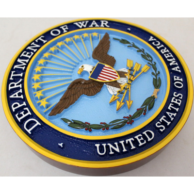 department_of_war_wall_plaque