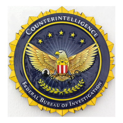 FBI Counterintelligence Division Plaque — additional product photograph 2710