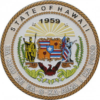 Hawaii State Seal Plaque