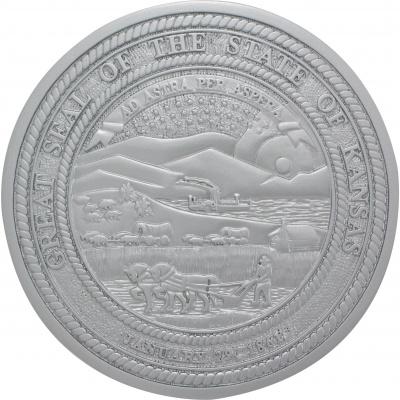 kansas_state_seal_plaque_in_silver_metal_finish