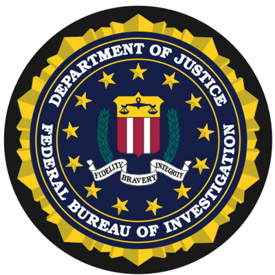 mouse federal investigation bureau seal pad