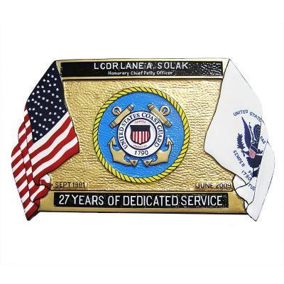retirement plaque