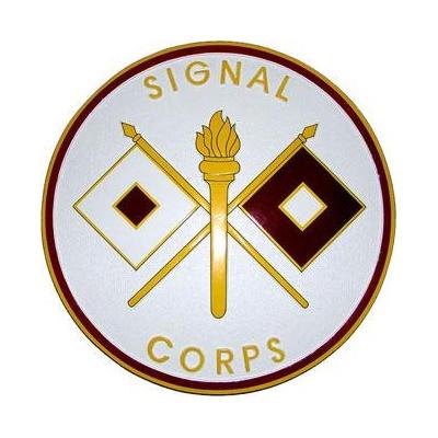 signal corps seal plaque