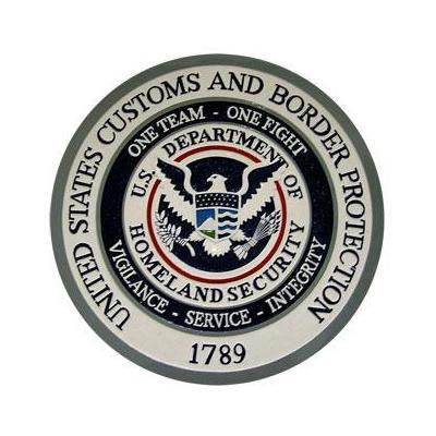 us customs and border protection seal plaque