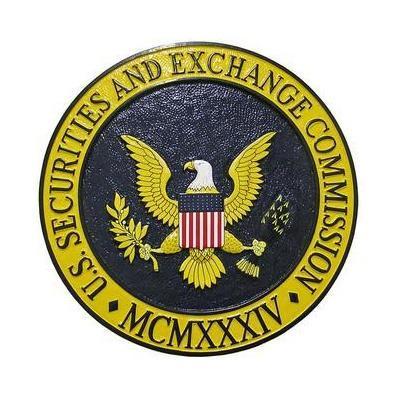 us securities and exchange commission seal plaque