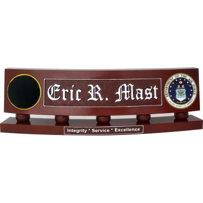 usaf_deak_name_plate_with_rank_pin_cushion