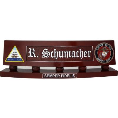 usmc_classic_desk_nameplate_with_custom_artwork
