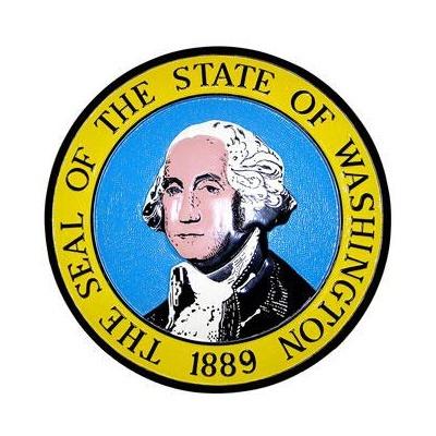 washington state seal plaque