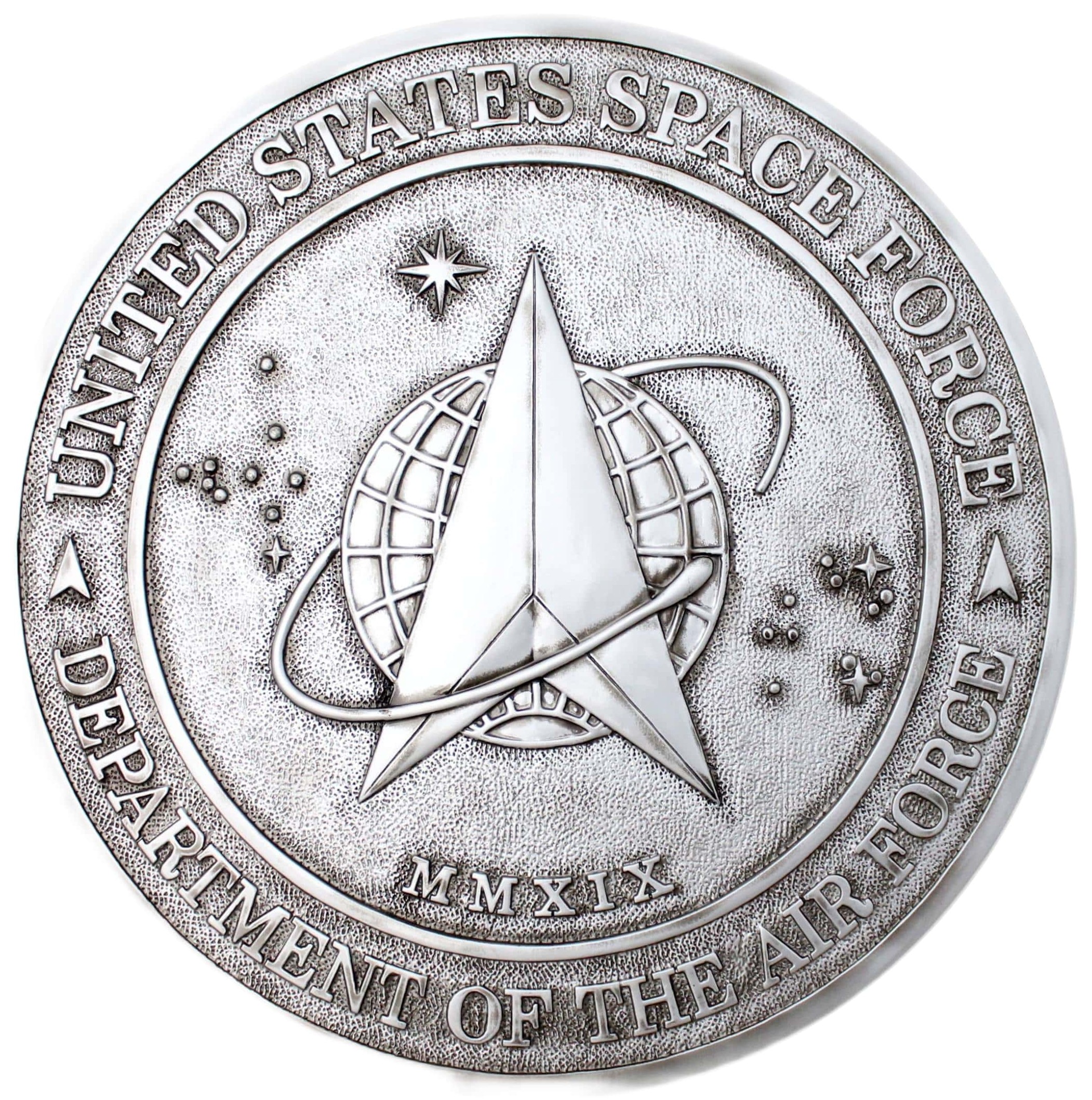 thumbnail image 2 of United States Space Force Red Decal – 4" X 4" Laminated Vinyl, Matte Finish 2 of 5