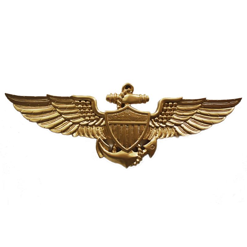 Wings and Insignia Plaque