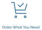 Order What You Need Text