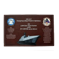 Wording for Dedication and Going Away Plaque Image